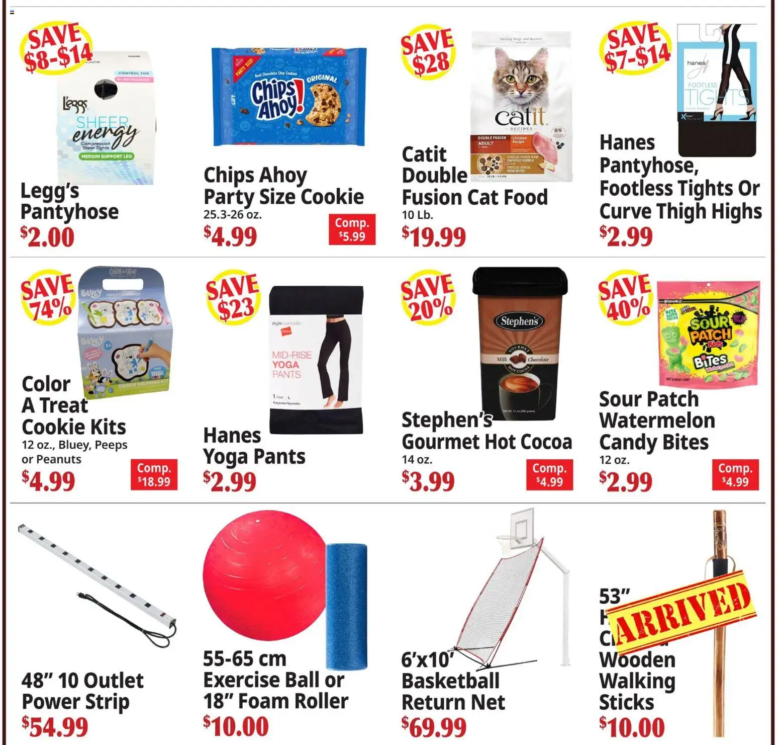 Ocean State Job Lot Coming Attractions - MA - valid from 26.03.2026 | Page: 5 | Products: Cat Food, Chocolate, Chips, Tights