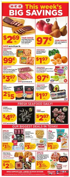 Preview of H-E-B weekly ads valid from 04.02.2026