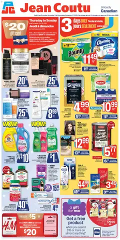 Preview of Jean Coutu weekly flyer from shop Jean Coutu valid from 11.12.2025