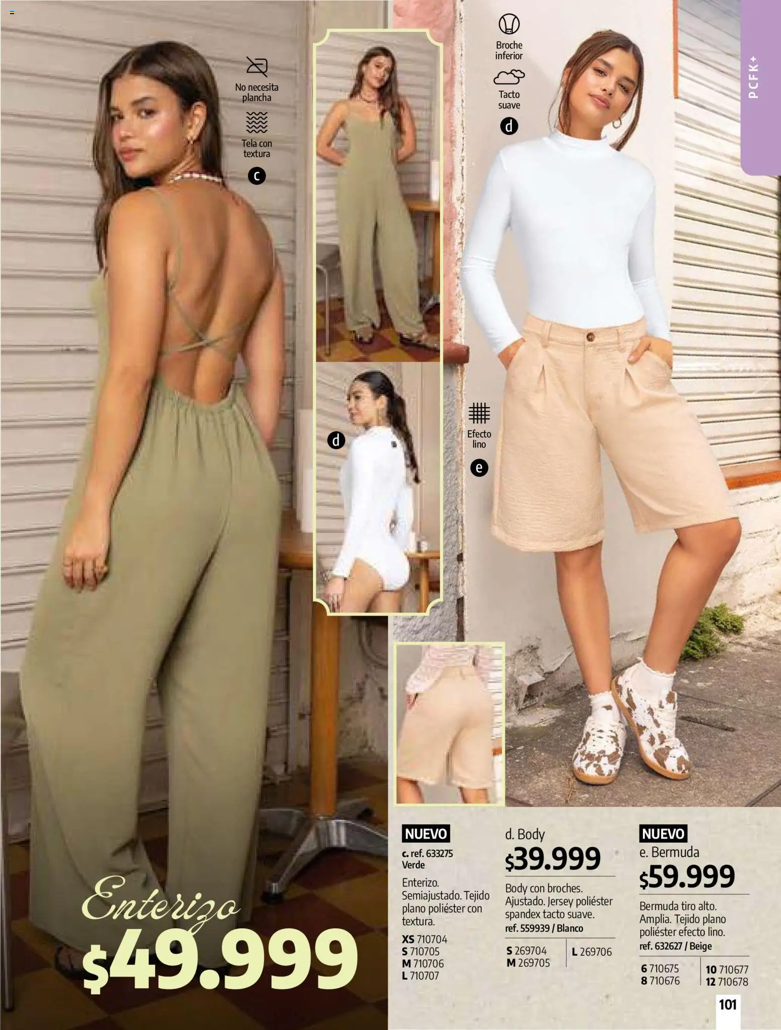 Pacifika revista - valida desde el 24.02.2026 | Página: 103 | Productos: Plancha, Bermuda, Body