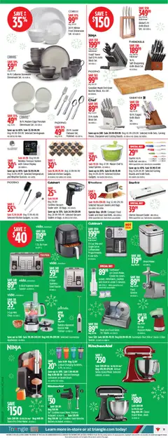 Preview of Canadian Tire weekly flyer from shop Canadian Tire valid from 11.12.2025 | Page: 13 | Products: Cream, Ice cream, Battery, Bread