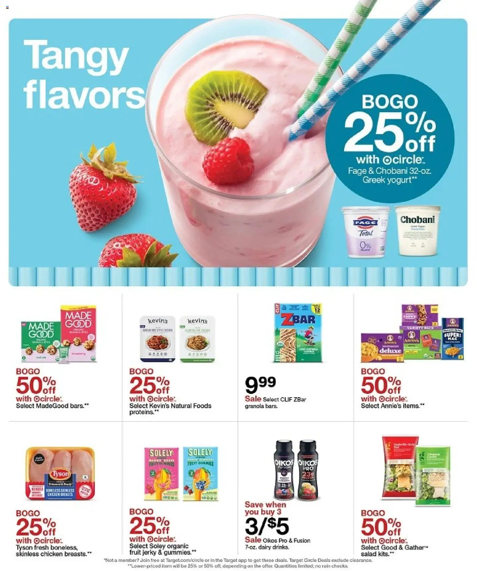 Target Weekly Ad - valid from 11.01.2026 | Page: 3 | Products: Fusion, Yogurt, Salad
