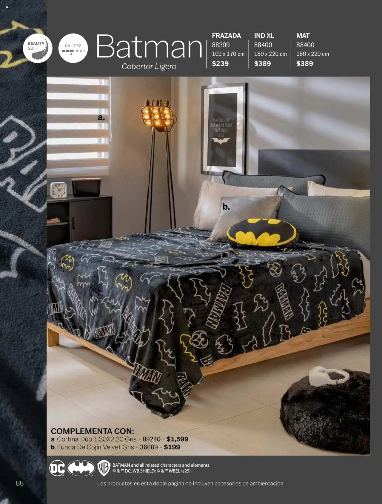 Nuevas ofertas de Vianney válidas en toda la República Mexicana desde el 15.08.2025. ¡Encuentra las mejores ofertas en Vianney - Catálogo Invierno! | Página: 90 | Productos: Cobertor, Funda