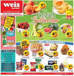 Preview of Weis weekly ads valid from 17.07.2025