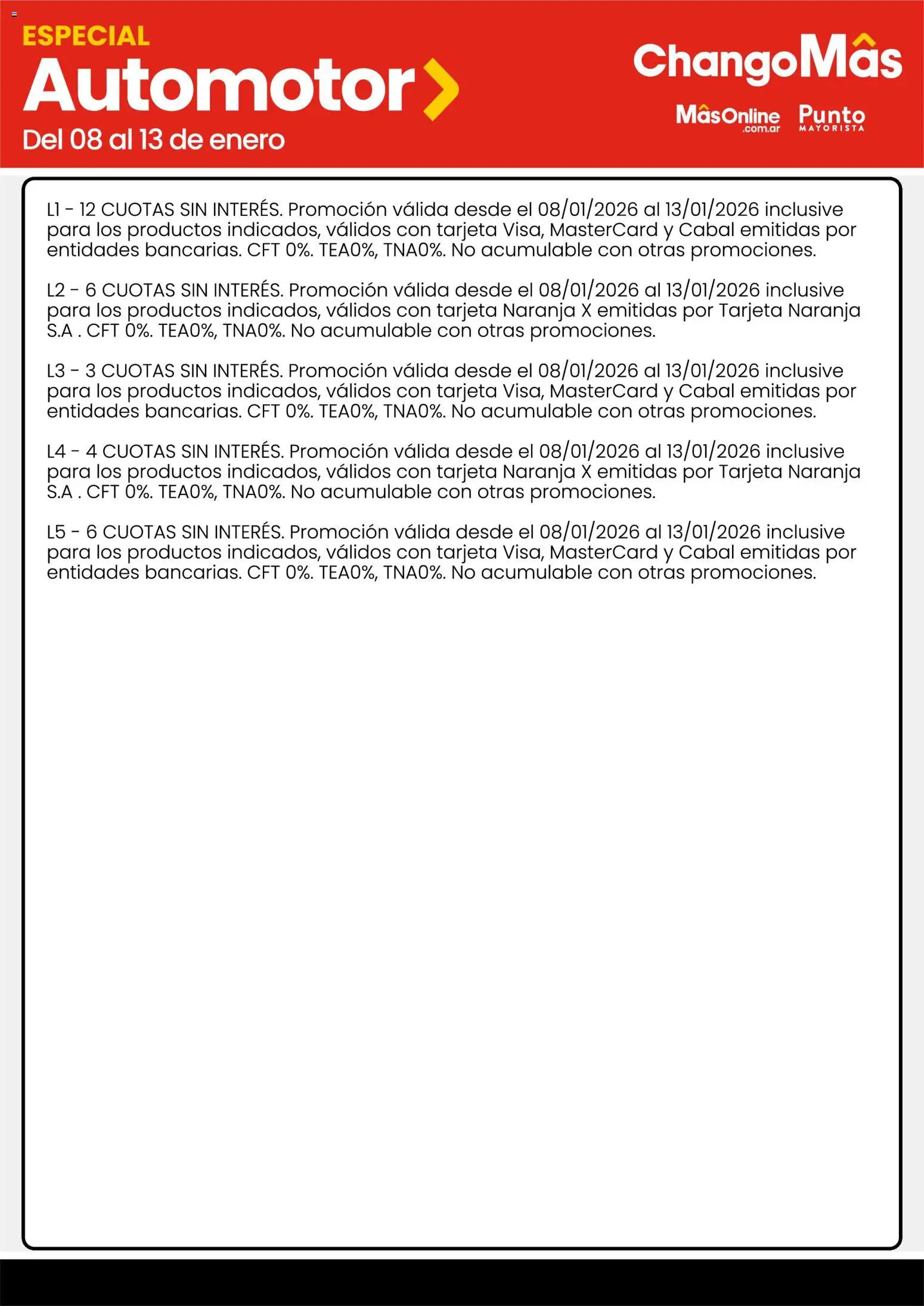 Changomas ofertas │ válido desde el 08.01.2026 | Página: 10