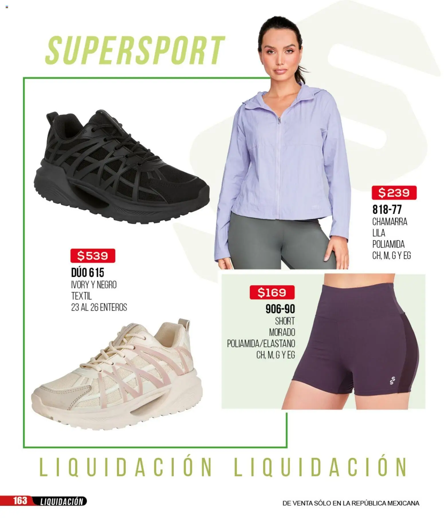 Nuevas ofertas de Cklass válidas en toda la República Mexicana desde el 18.03.2026. ¡Encuentra las mejores ofertas en Cklass catálogo Liquidación total calzado! | Página: 164 | Productos: Chamarra, Short