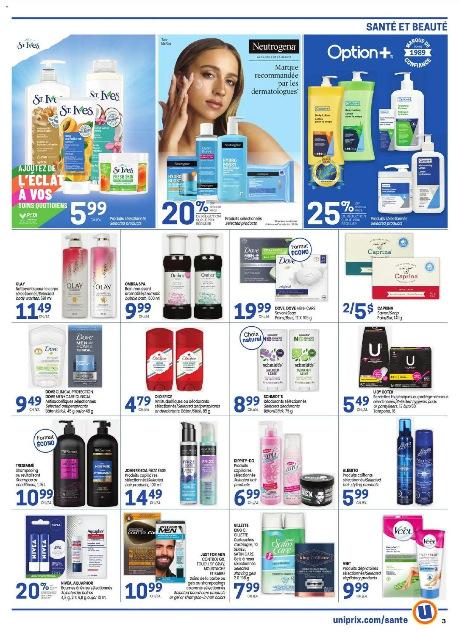 Uniprix flyer valid from 01.01.2026 | Page: 3