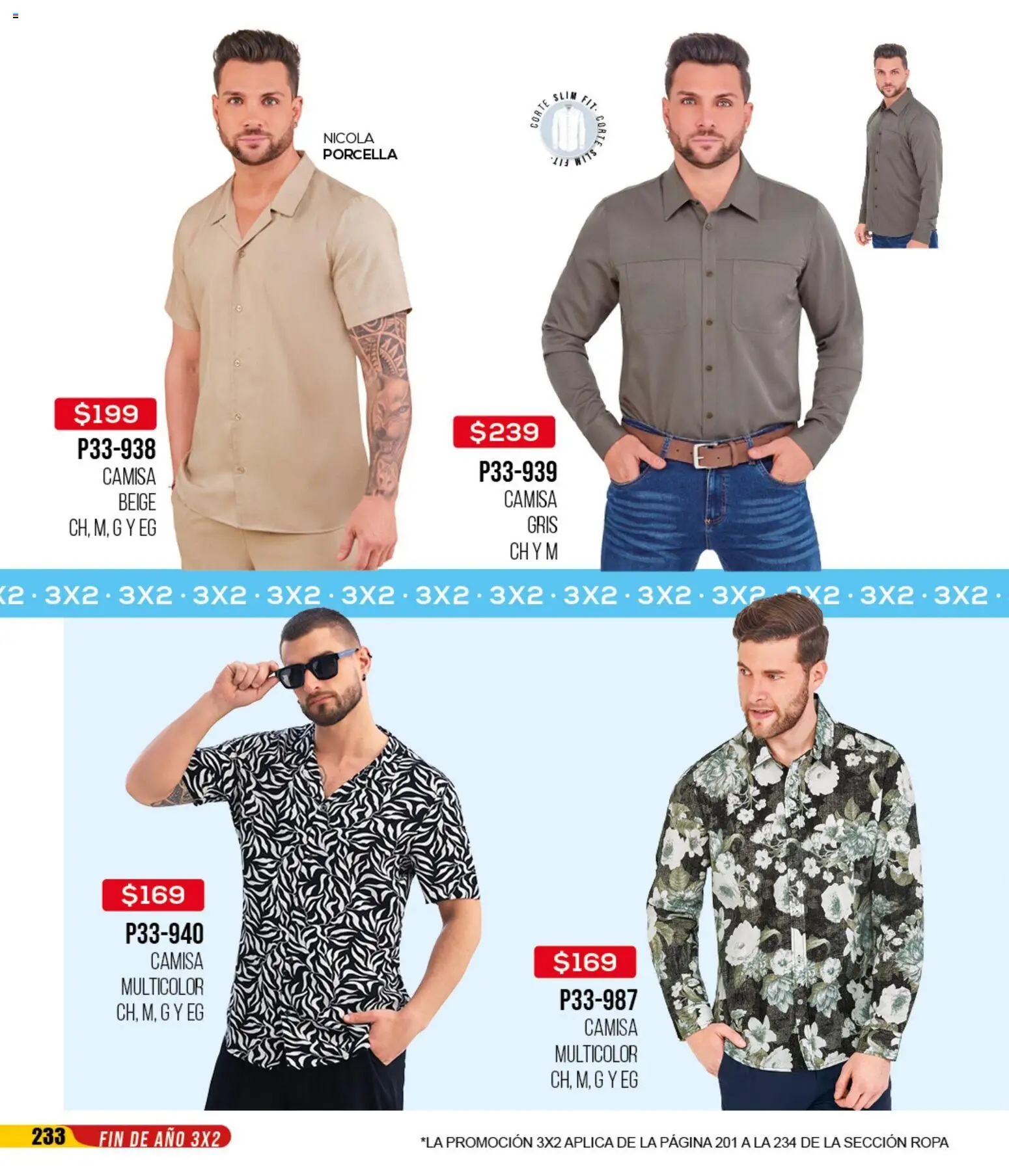 Nuevas ofertas de Cklass válidas en toda la República Mexicana desde el 15.12.2025. ¡Encuentra las mejores ofertas en Cklass catálogo Rebajas fin de año ropa! | Página: 234 | Productos: Camisa, Ropa