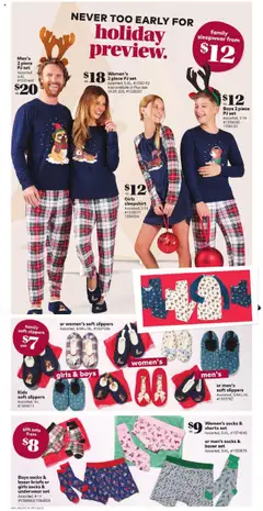 Preview of family soft slippers, Assorted, S/M-L/XL, #1557236 from shop Giant Tiger valid from 15.10.2025 | Page: 7