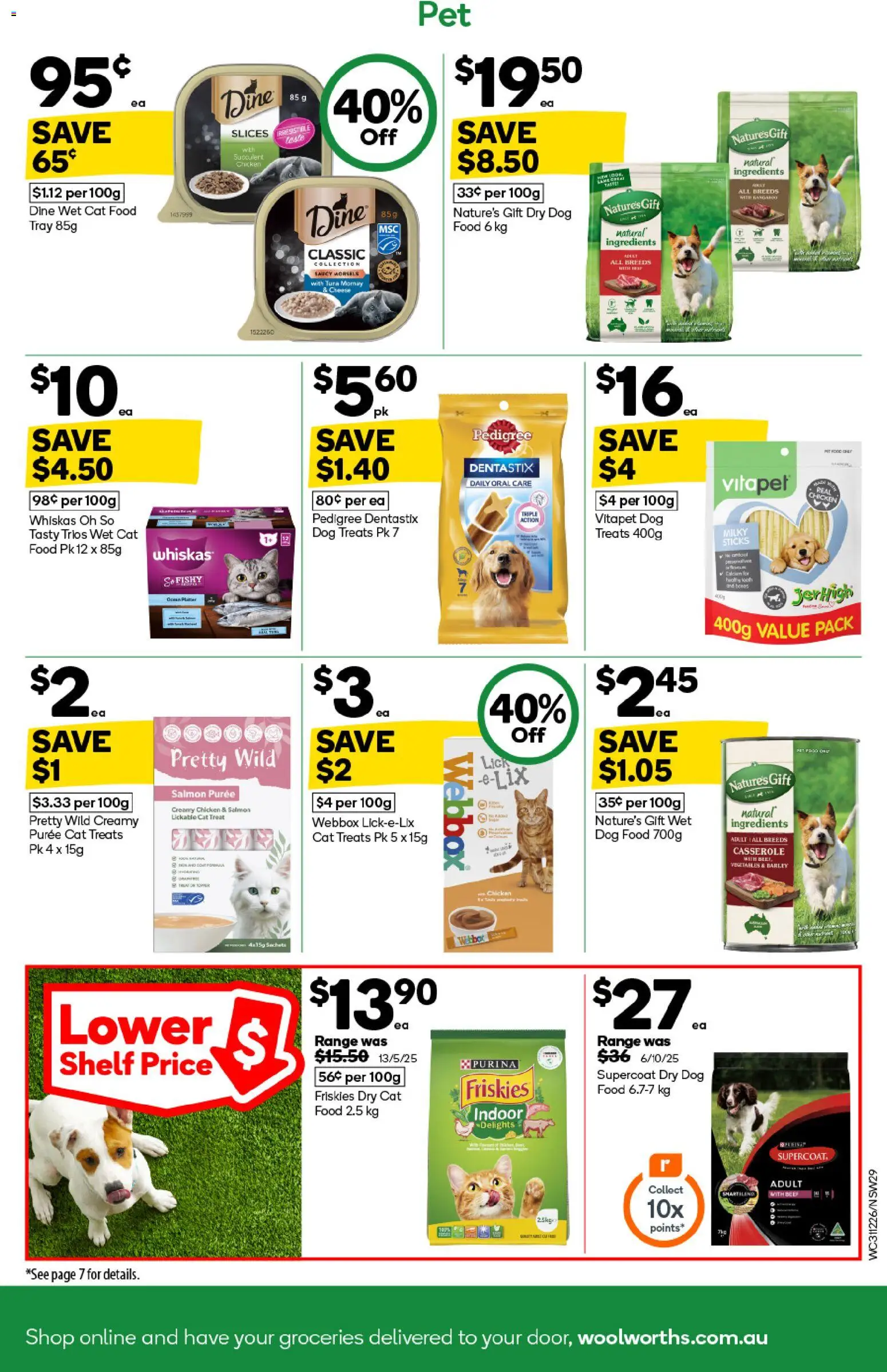 Woolworths catalogue - valid from 31.12.2025 | Page: 29 | Products: Chicken, Beef, Dog food, Vegetables