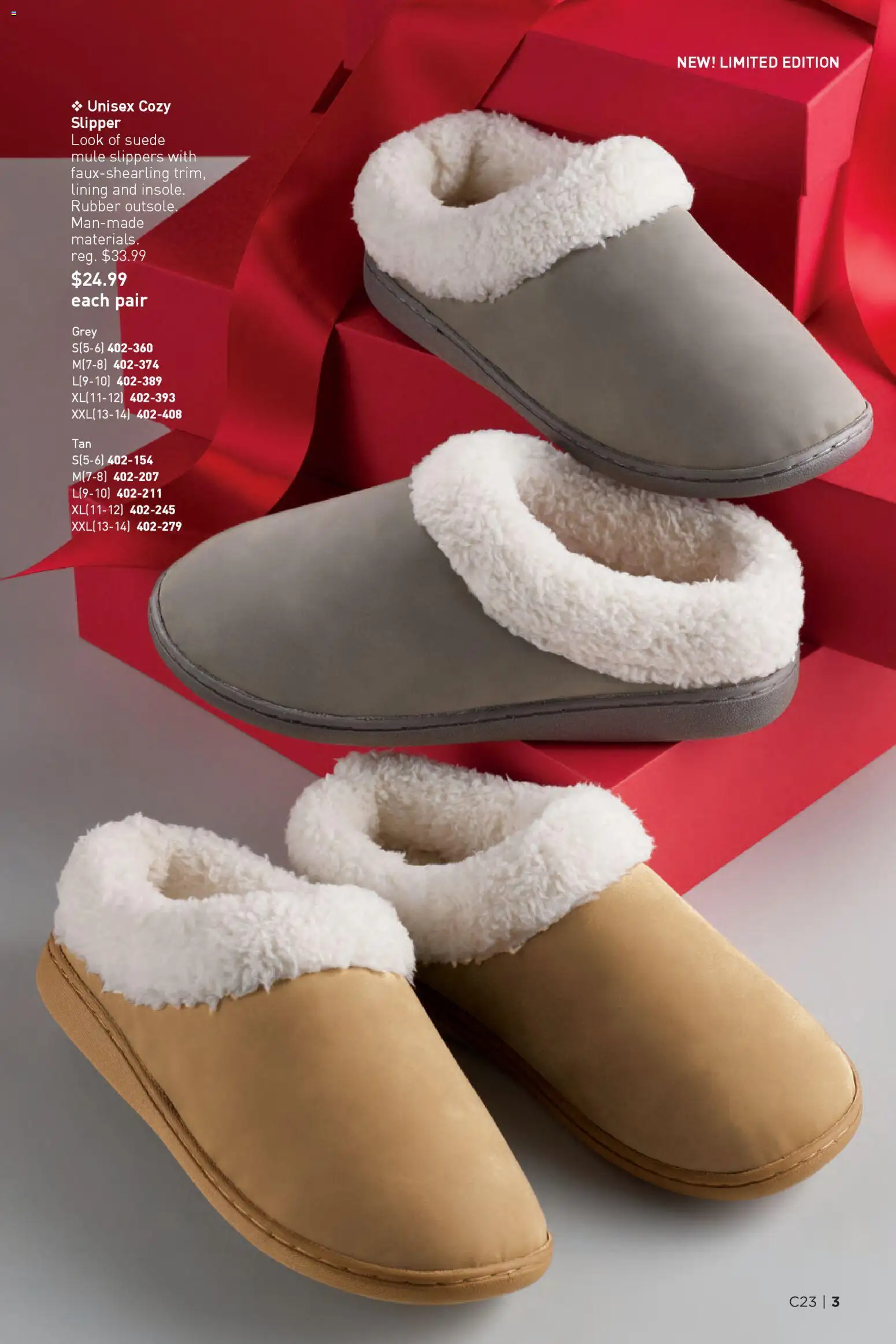 Avon flyer valid from 06.11.2025 | Page: 3 | Products: Slippers, Shoes