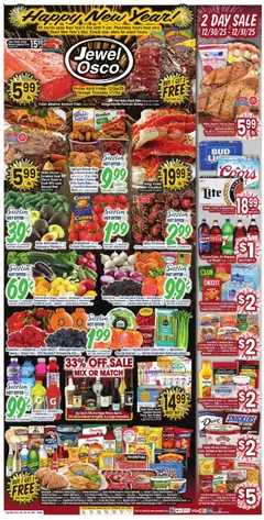 Preview of Jewel Osco weekly ads valid from 26.12.2025