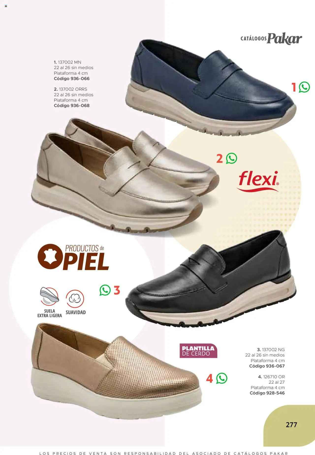 Nuevas ofertas de SC Pakar válidas en toda la República Mexicana desde el 24.07.2025. ¡Encuentra las mejores ofertas en SC Pakar - Catálogo Casual otoño / invierno! | Página: 277 | Productos: Cerdo