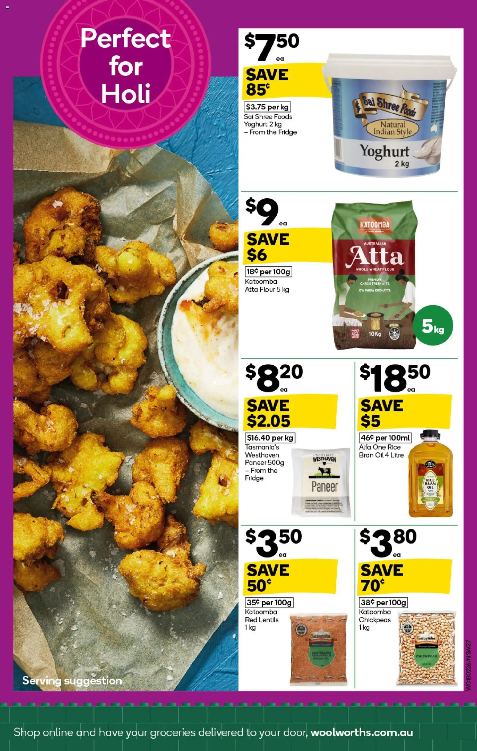 Woolworths catalogue - valid from 18.02.2026 | Page: 25 | Products: Flour, Oil, Wheat, Fridge