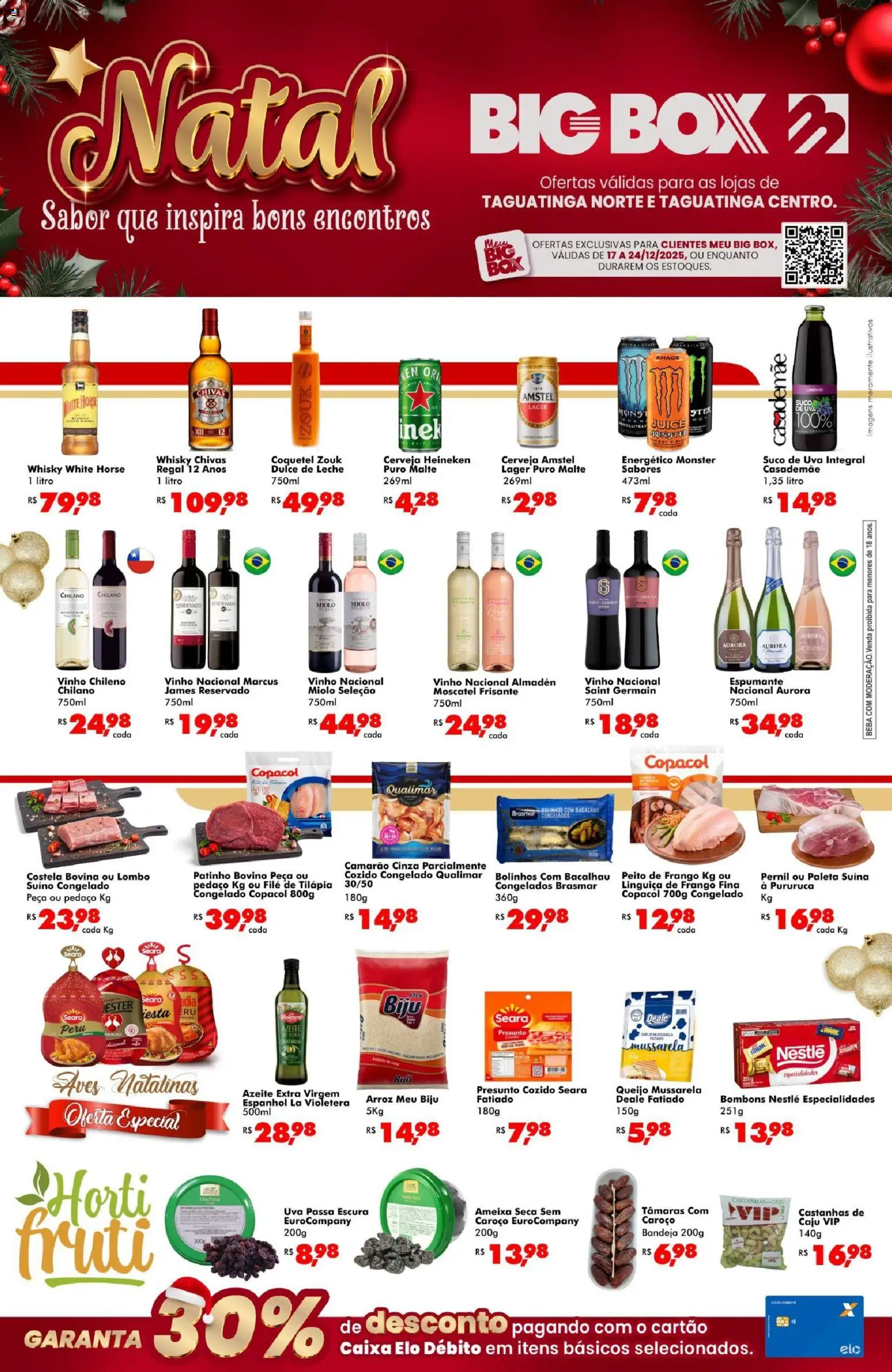Big Box Folheto - válido de 17.12.2025 | Página: 1 | Produtos: Caixa, Pernil, Arroz, Monster