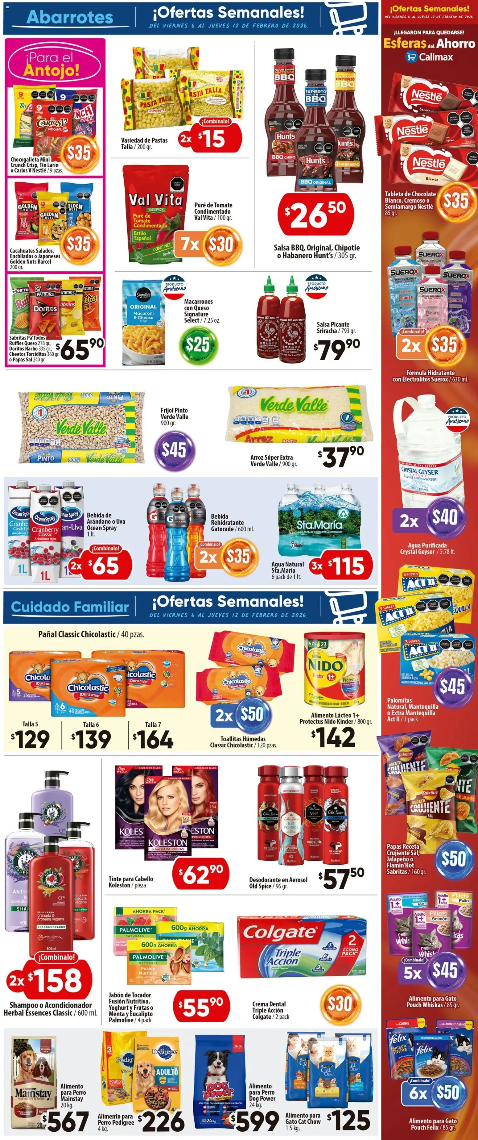 Nuevas ofertas de Calimax válidas en toda la República Mexicana desde el 06.02.2026. ¡Encuentra las mejores ofertas en Calimax folleto Ensenada! | Página: 5