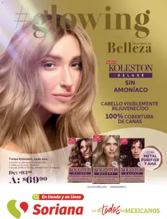 Vista previa de Soriana - Glowing Descubre tu belleza Híper Nacional, nuevo folleto de la tienda, válido en México a partir del 12.03.2026