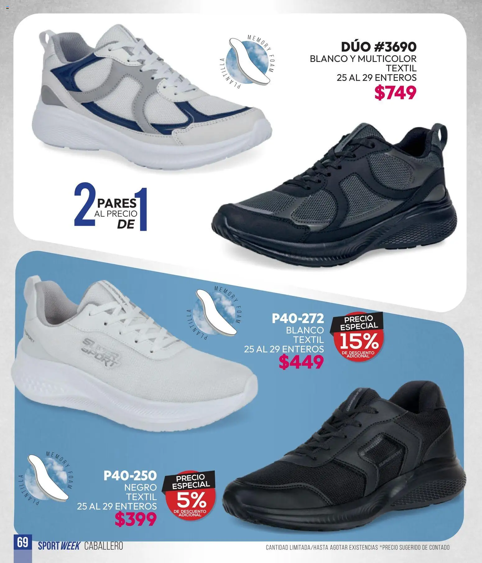 Nuevas ofertas de Cklass válidas en toda la República Mexicana desde el 28.04.2026. ¡Encuentra las mejores ofertas en Cklass catálogo Sportweek! | Página: 184
