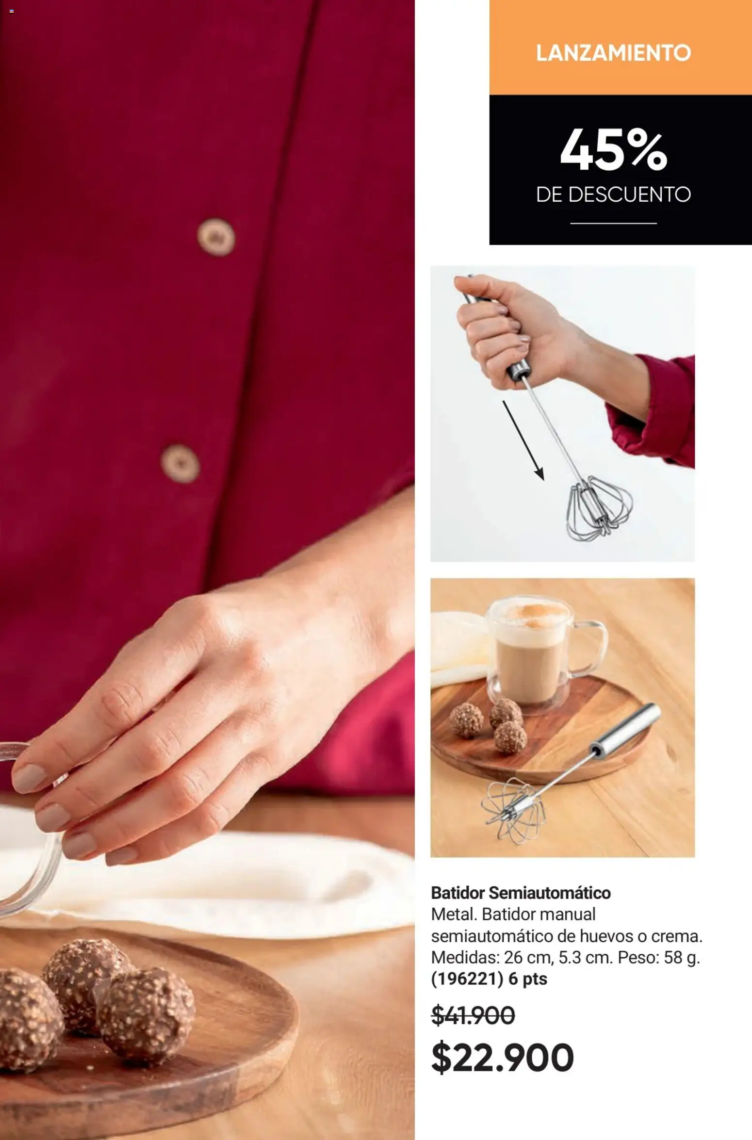 Avon revista - valida desde el 17.11.2025 | Página: 39 | Productos: Batidor, Peso, Huevos