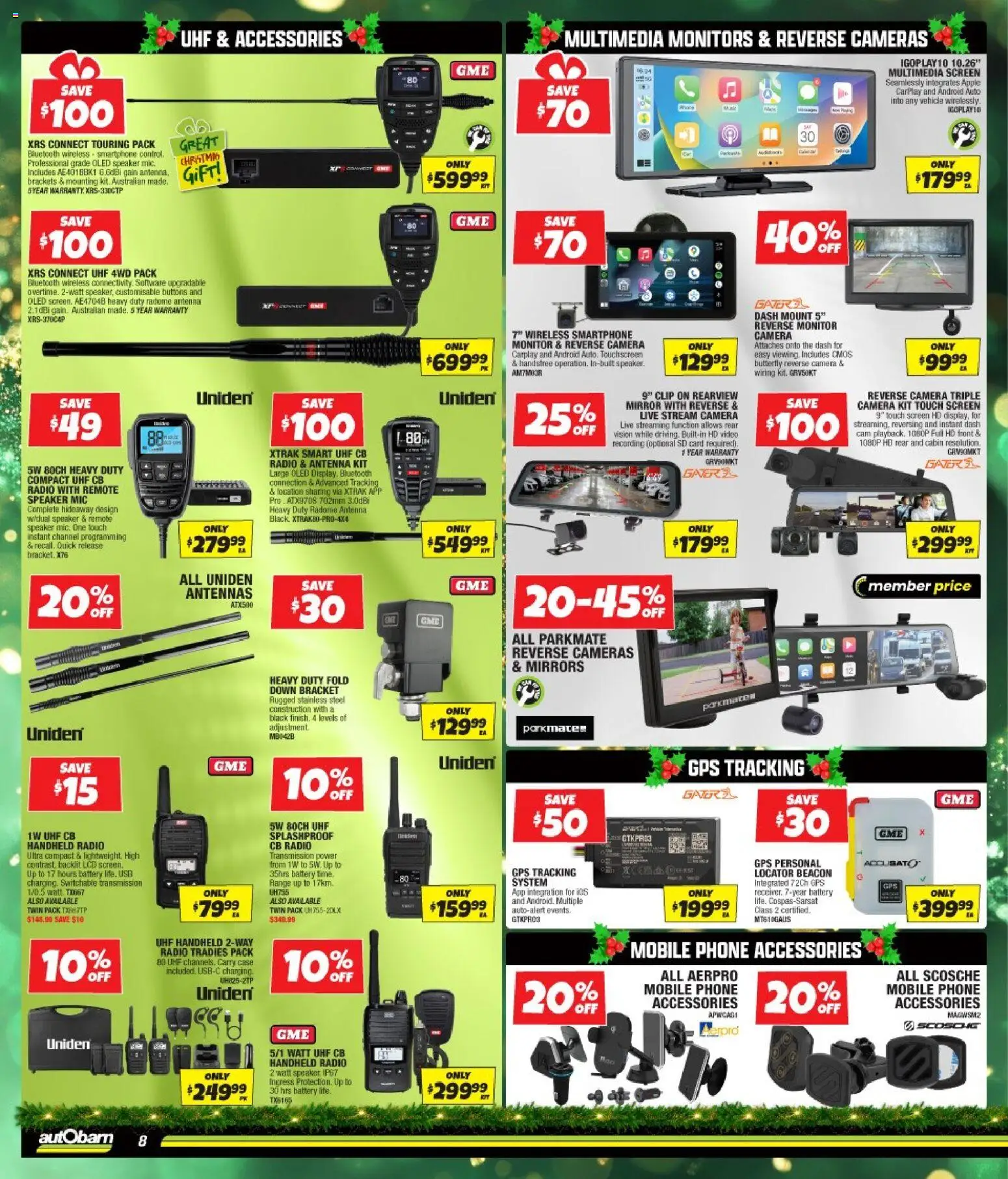 Autobarn catalogue - valid from 03.12.2025 | Page: 8 | Products: Antenna, Phone, Smartphone, Speaker