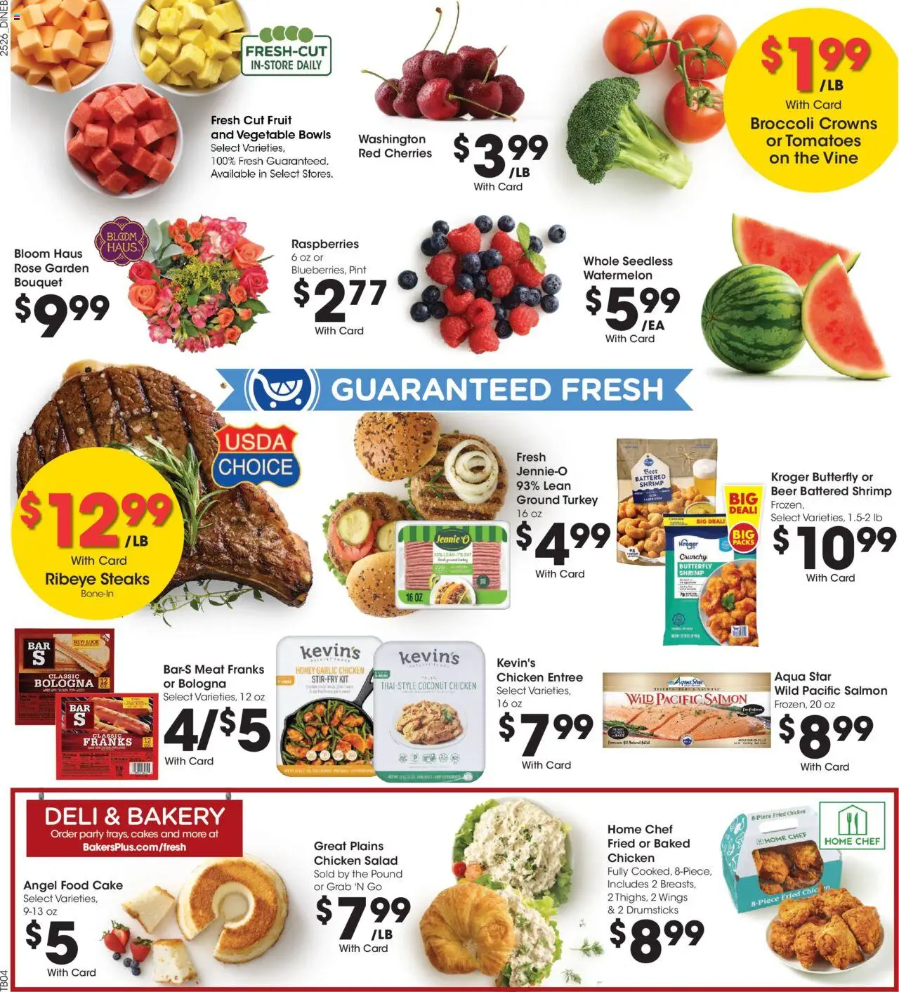 Baker's Weekly Ad - NE - valid from 30.07.2025 | Page: 11 | Products: Bakery, Cherries, Beer, Pork