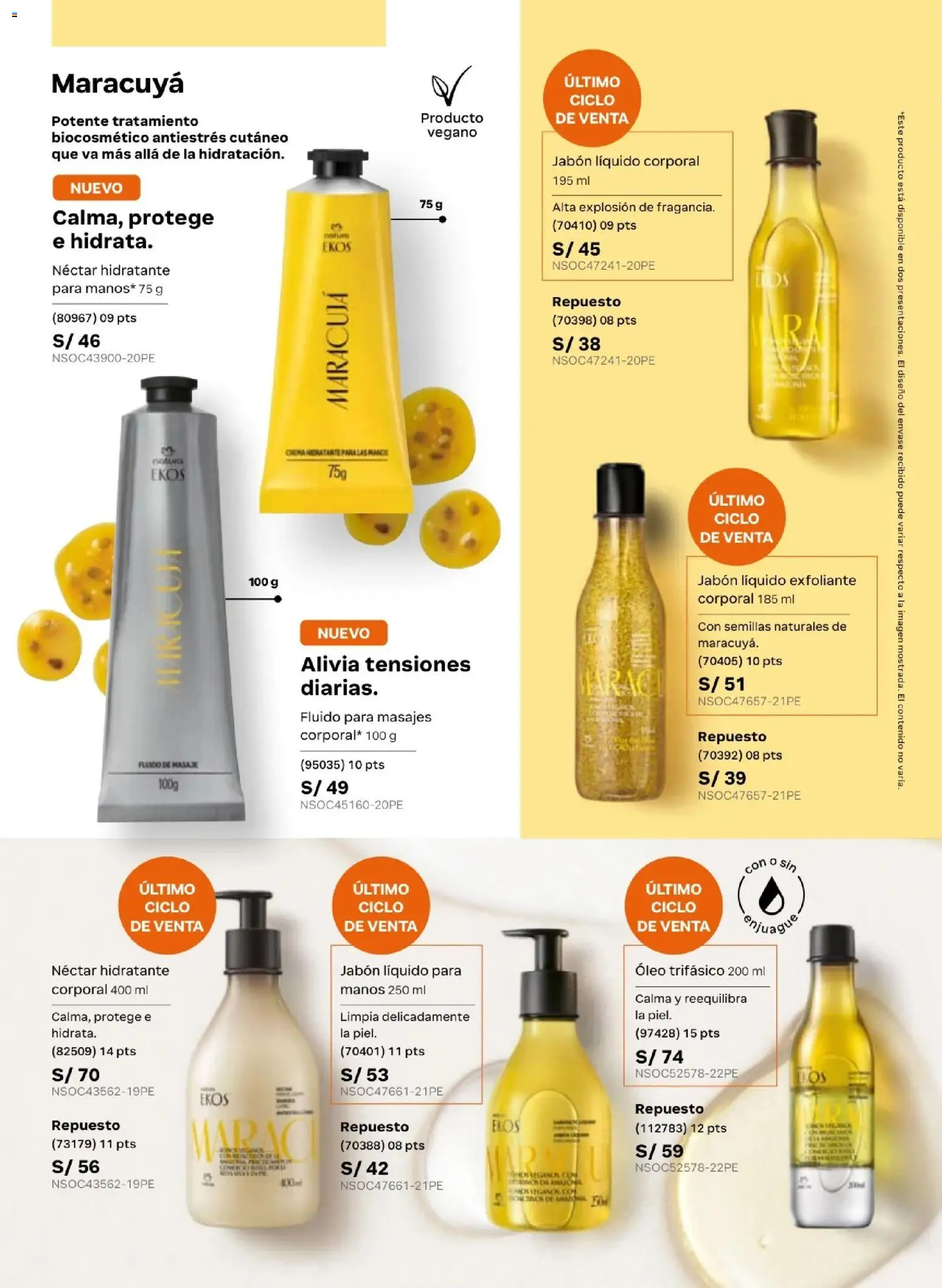 Catálogo Natura válido desde 20.02.2026 | Página: 100 | Productos: Exfoliante, Jabón