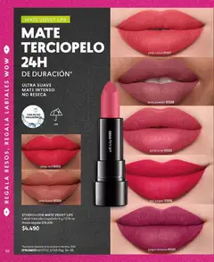 Catálogo CyZone Campaña 18 válido desde el 01.12.2025 | Página: 50 | Productos: Mousse, Mate, Labial