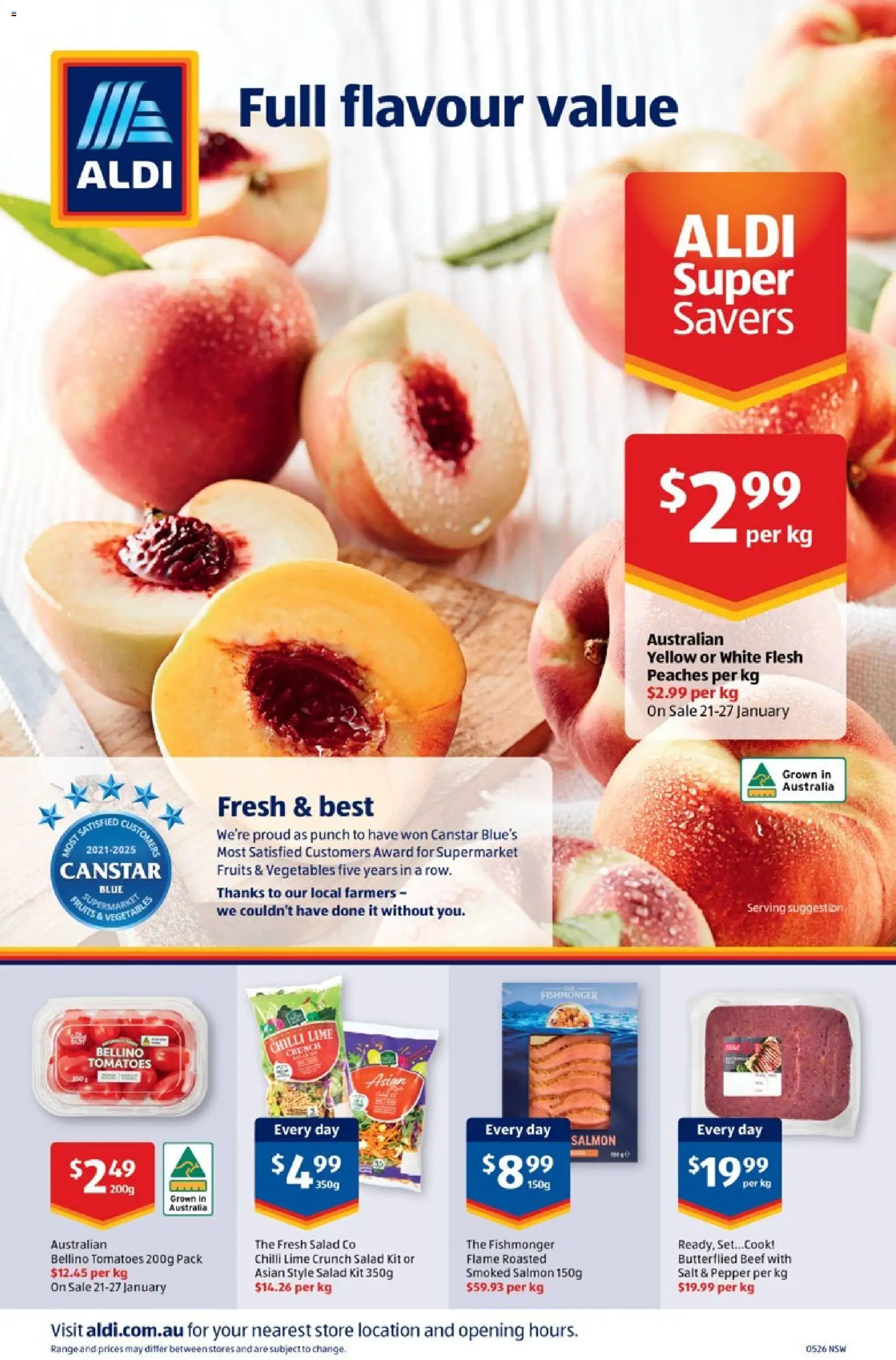 Aldi catalogue - valid from 28.01.2026 | Page: 26 | Products: Tomatoes, Beef, Vegetables, Salt