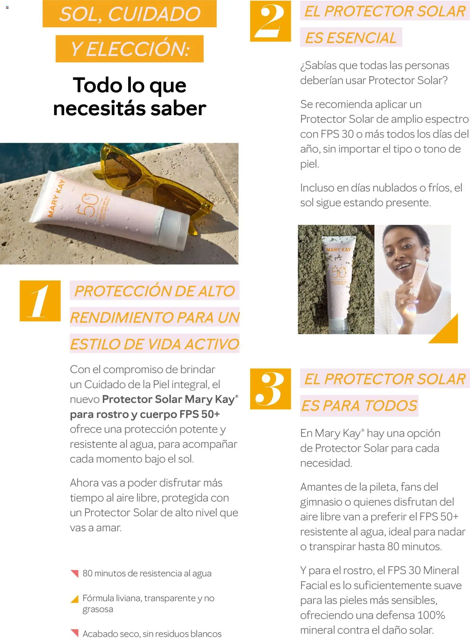 Mary Kay - Catálogo │ válido desde el 01.08.2025 | Página: 10 | Productos: Body, Protector solar, Agua