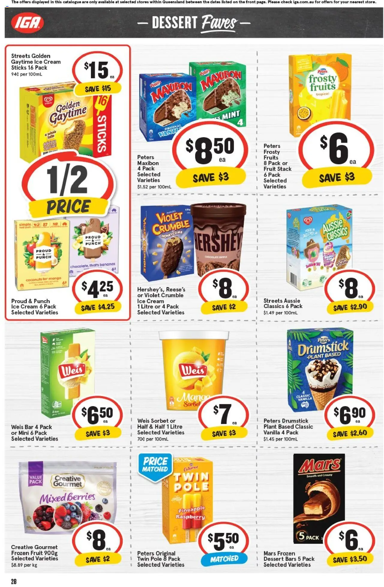 IGA catalogue - valid from 01.10.2025 | Page: 31 | Products: Chicken, Lamb, Flakes, Seafood