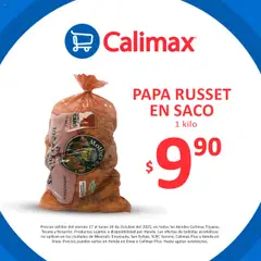 Vista previa de Calimax folleto Fin de semana, nuevo folleto de la tienda, válido en México a partir del 17.10.2025