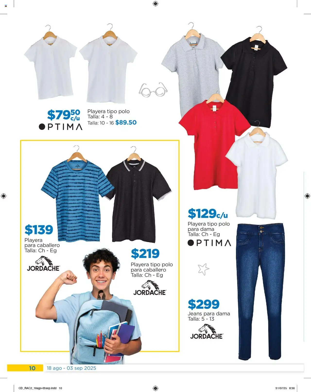 Nuevas ofertas de Chedraui válidas en toda la República Mexicana desde el 18.08.2025. ¡Encuentra las mejores ofertas en Chedraui - Promociones! | Página: 10 | Productos: Playera
