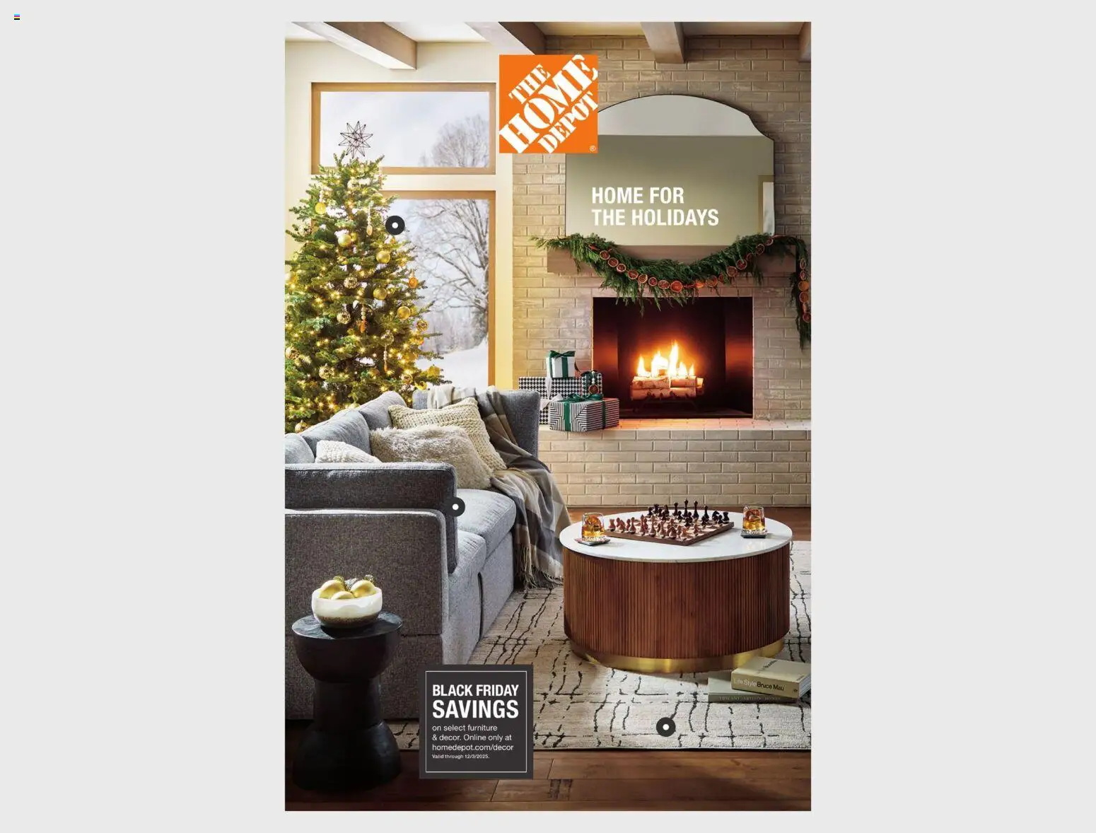 Home Depot Holiday Catalog - valid from 17.11.2025 | Page: 1