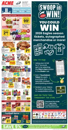Preview of Acme weekly ads valid from 05.09.2025