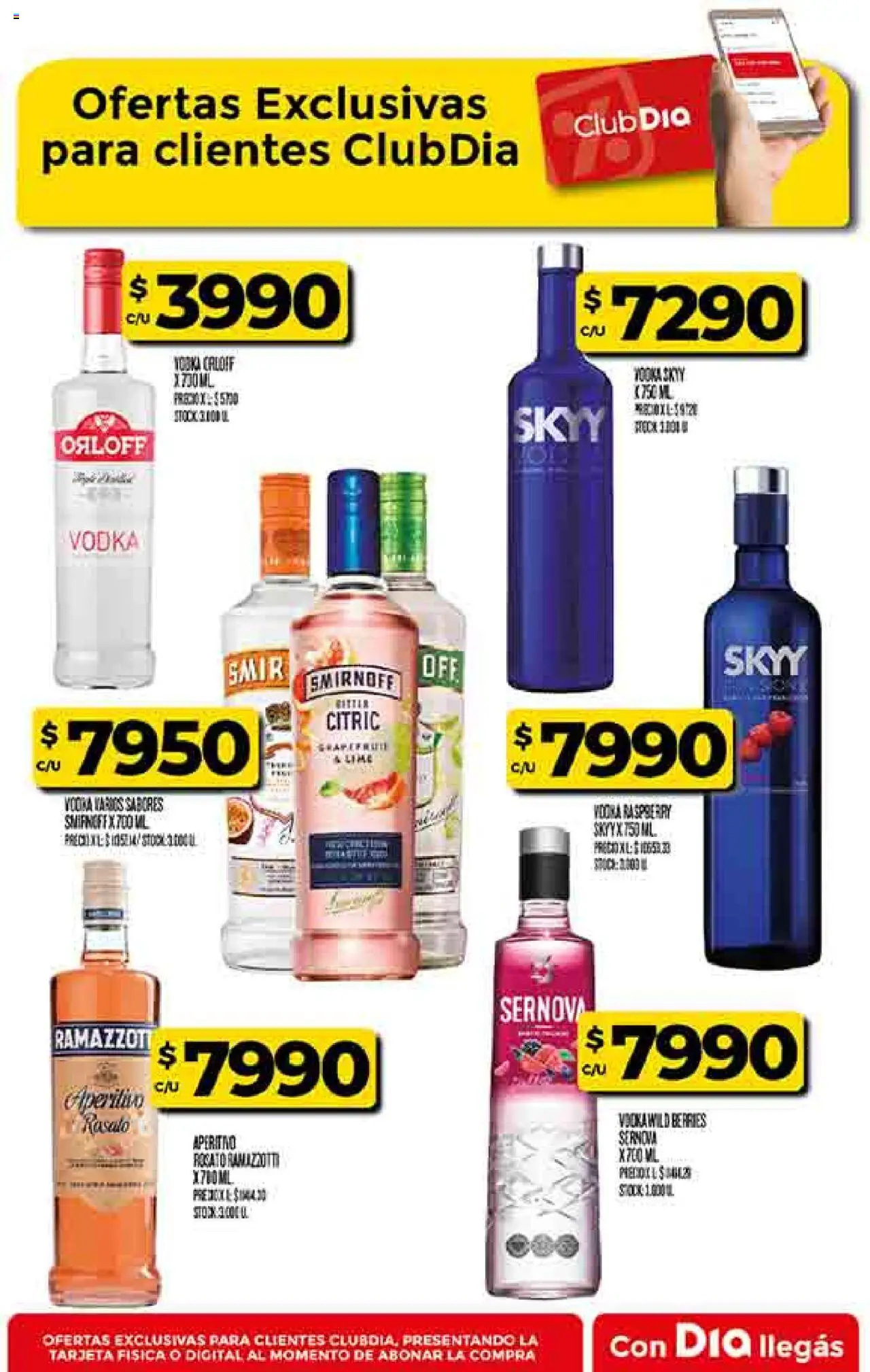 Supermercado DIA Ofertas - Salta y Jujuy │ válido desde el 20.08.2025 | Página: 44 | Productos: Vodka