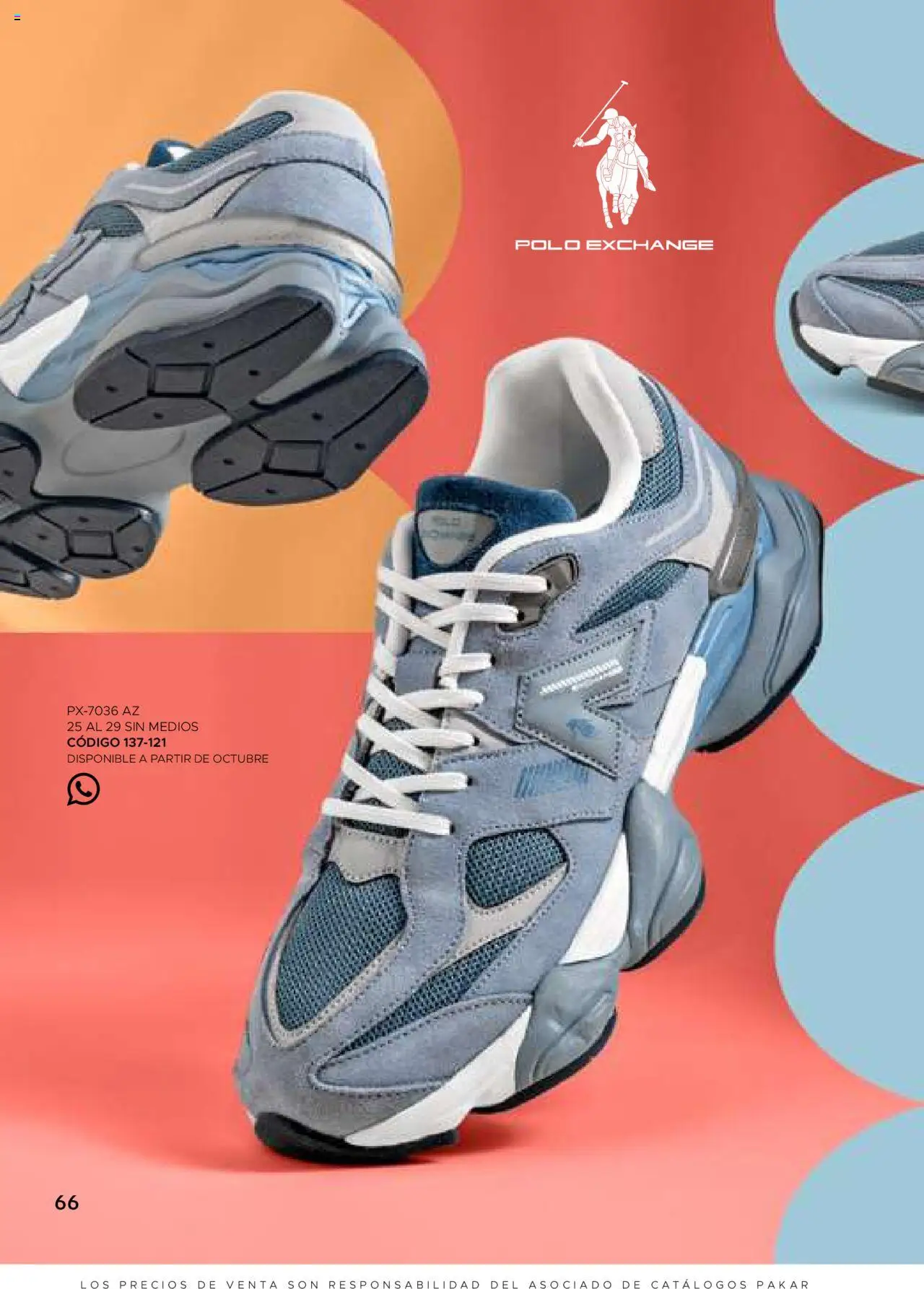 Nuevas ofertas de SC Pakar válidas en toda la República Mexicana desde el 24.07.2025. ¡Encuentra las mejores ofertas en SC Pakar - Catálogo Hombre otoño / invierno! | Página: 66