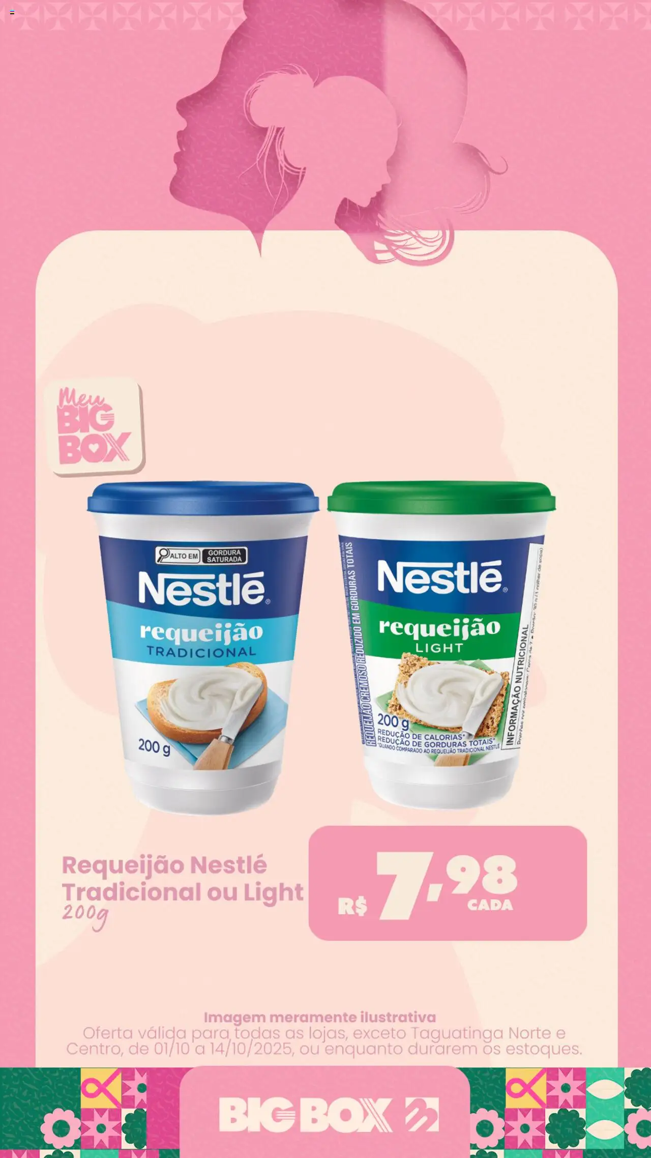Big Box Folheto - válido de 01.10.2025 | Página: 1 | Produtos: Requeijão