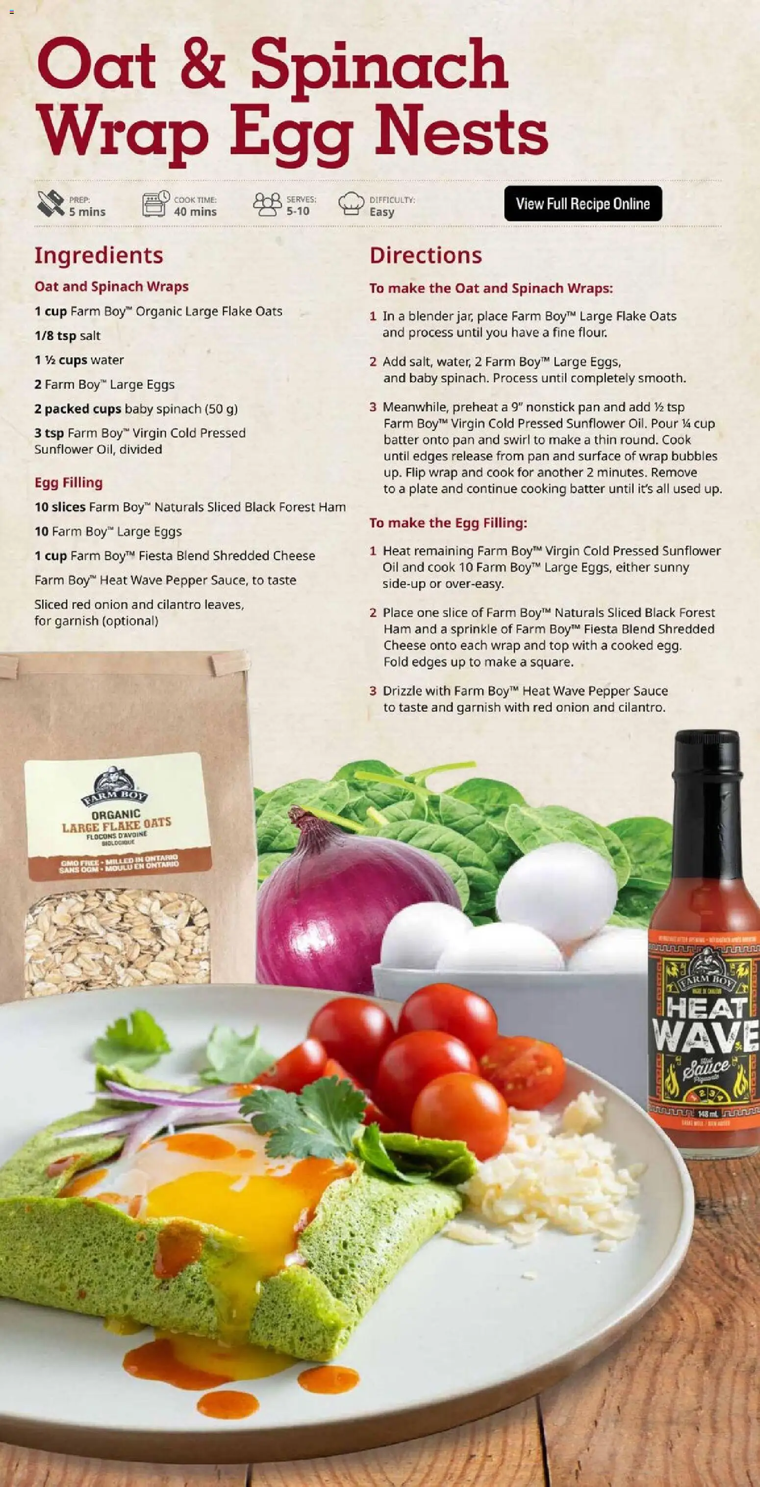 Farm Boy flyer valid from 08.01.2026 | Page: 6 | Products: Cheese, Eggs, Oil, Ham