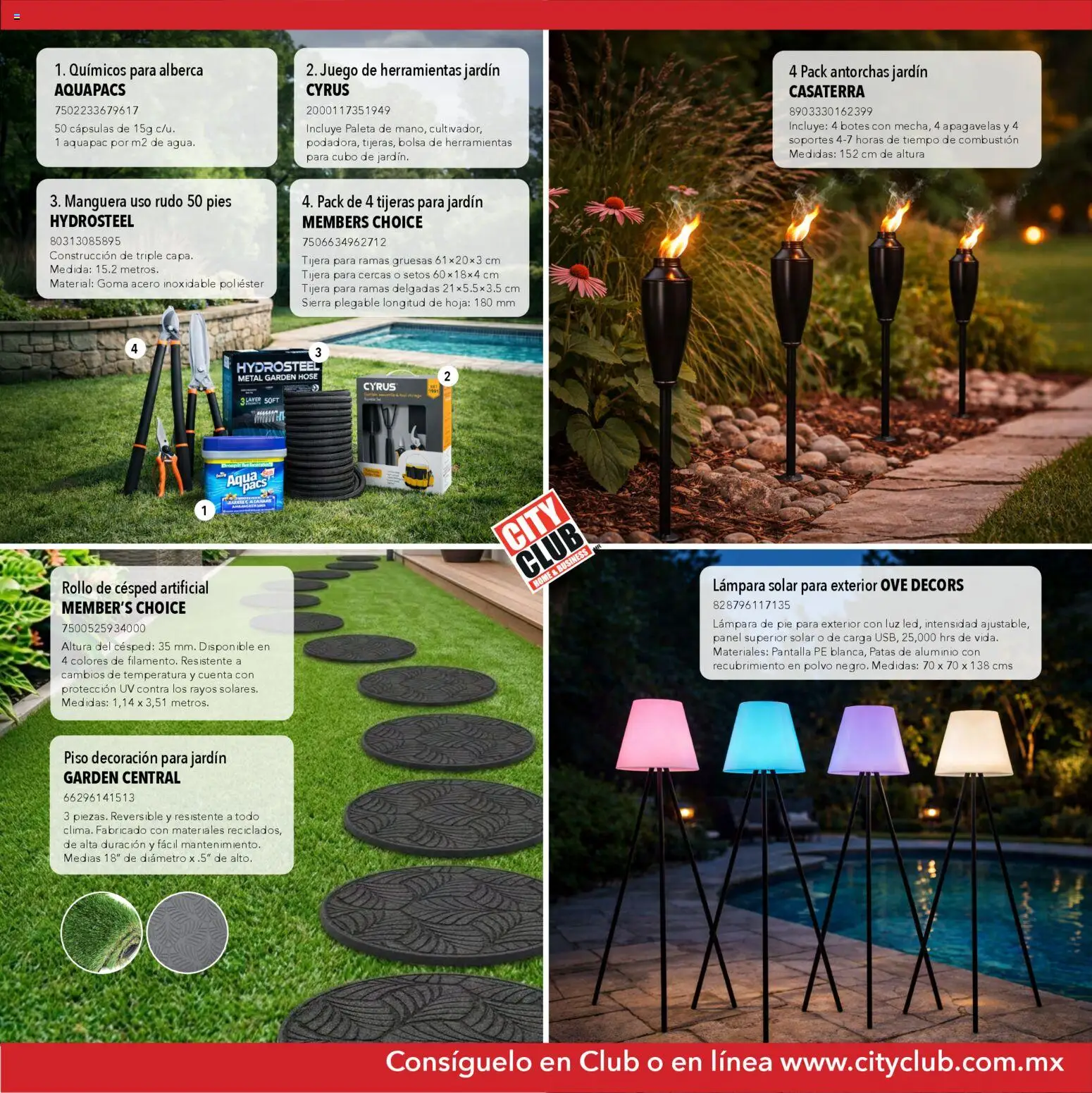 Nuevas ofertas de City Club válidas en toda la República Mexicana desde el 13.03.2026. ¡Encuentra las mejores ofertas en City Club Catálogo de muebles! | Página: 16