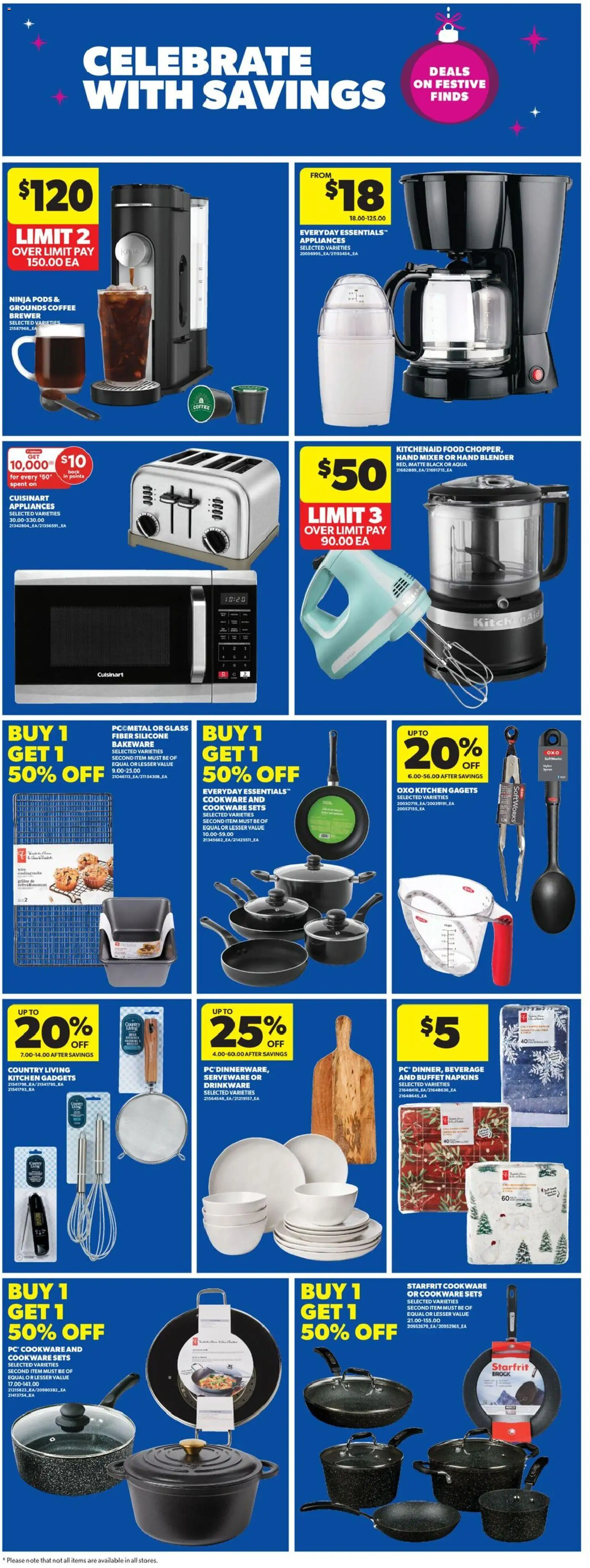 Real Canadian Superstore flyer valid from 18.12.2025 | Page: 29 | Products: PC, Mixer, Coffee