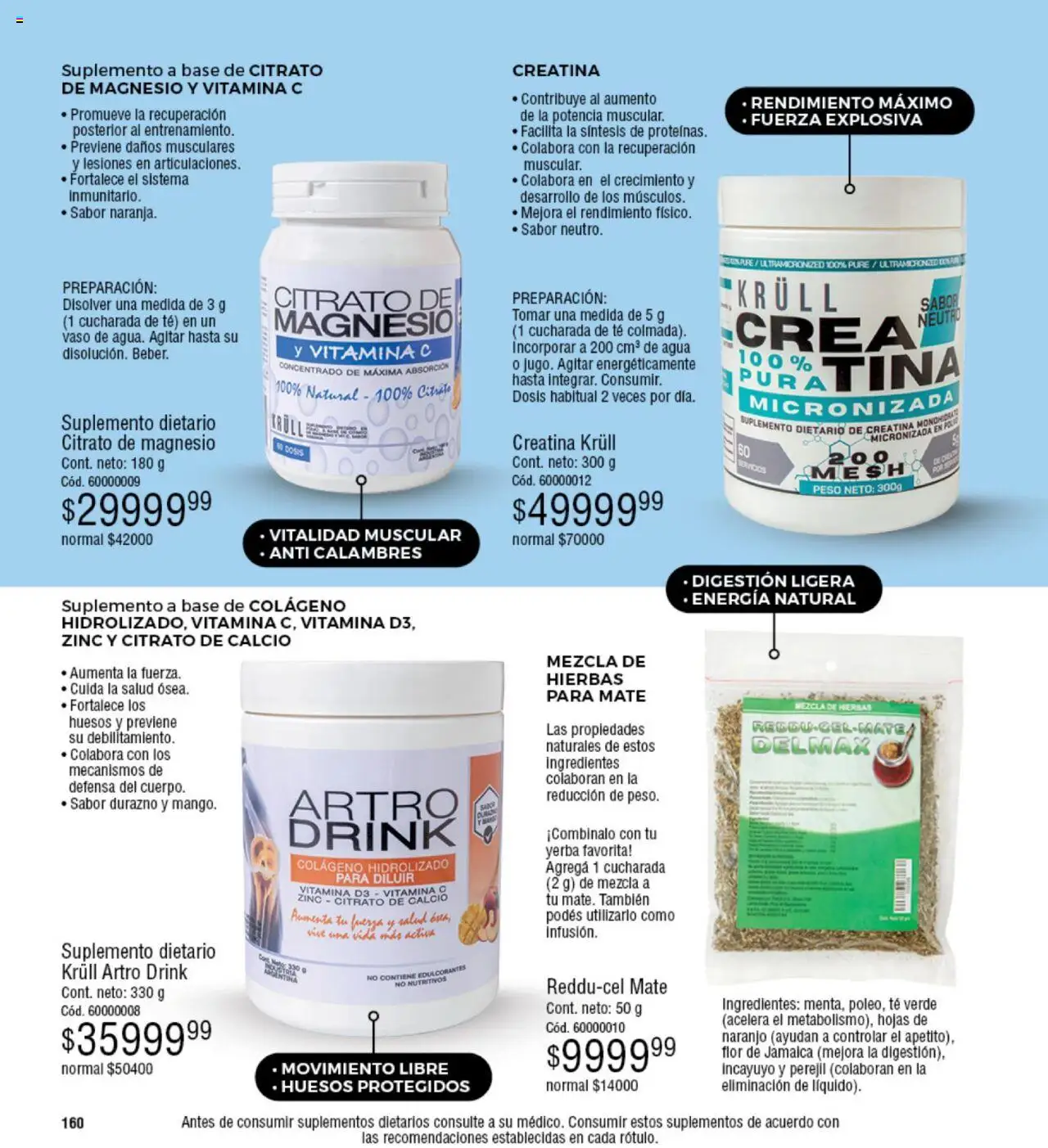 Millanel catálogo │ válido desde el 18.08.2025 | Página: 160 | Productos: Mate, Yerba, Té, Perejil
