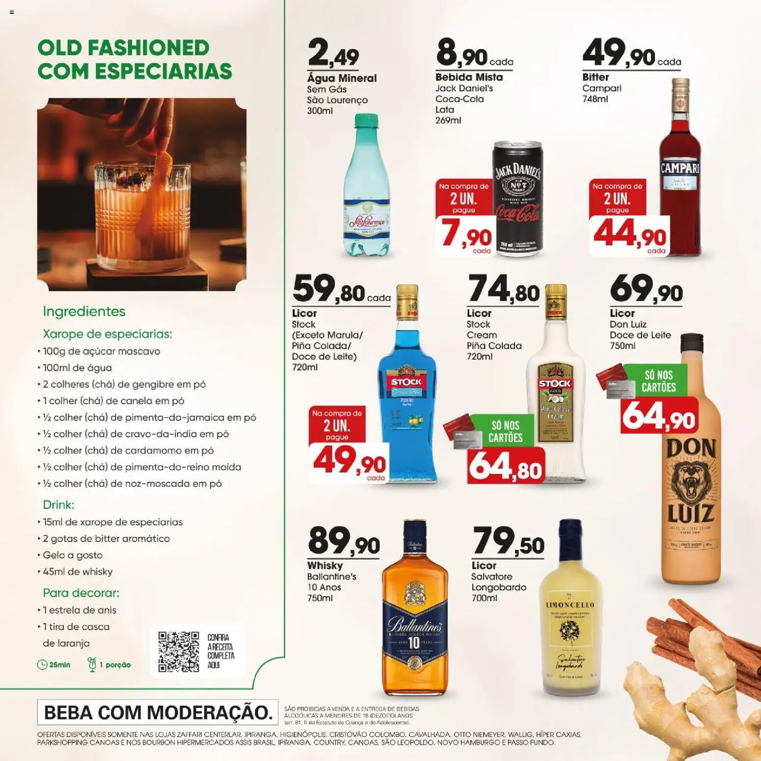 Zaffari Folheto - válido de 09.01.2026 | Página: 5 | Produtos: Cola, Colheres, Bourbon, Açúcar