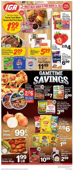 Preview of IGA weekly ads valid from 18.03.2026