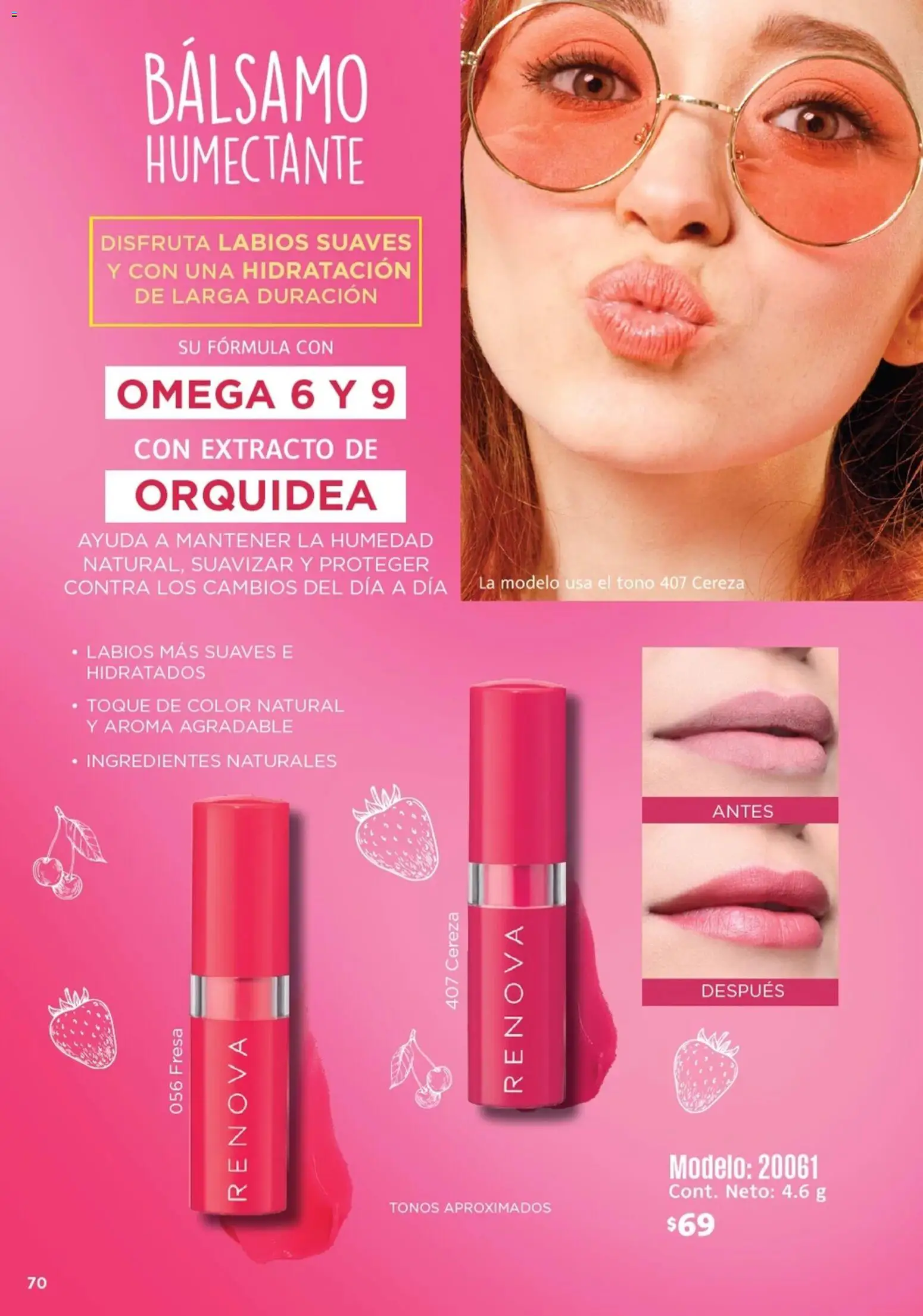 Nuevas ofertas de Ilusión válidas en toda la República Mexicana desde el 01.03.2026. ¡Encuentra las mejores ofertas en Ilusión catálogo Marcas Amigas! | Página: 72 | Productos: Fresa, Bálsamo