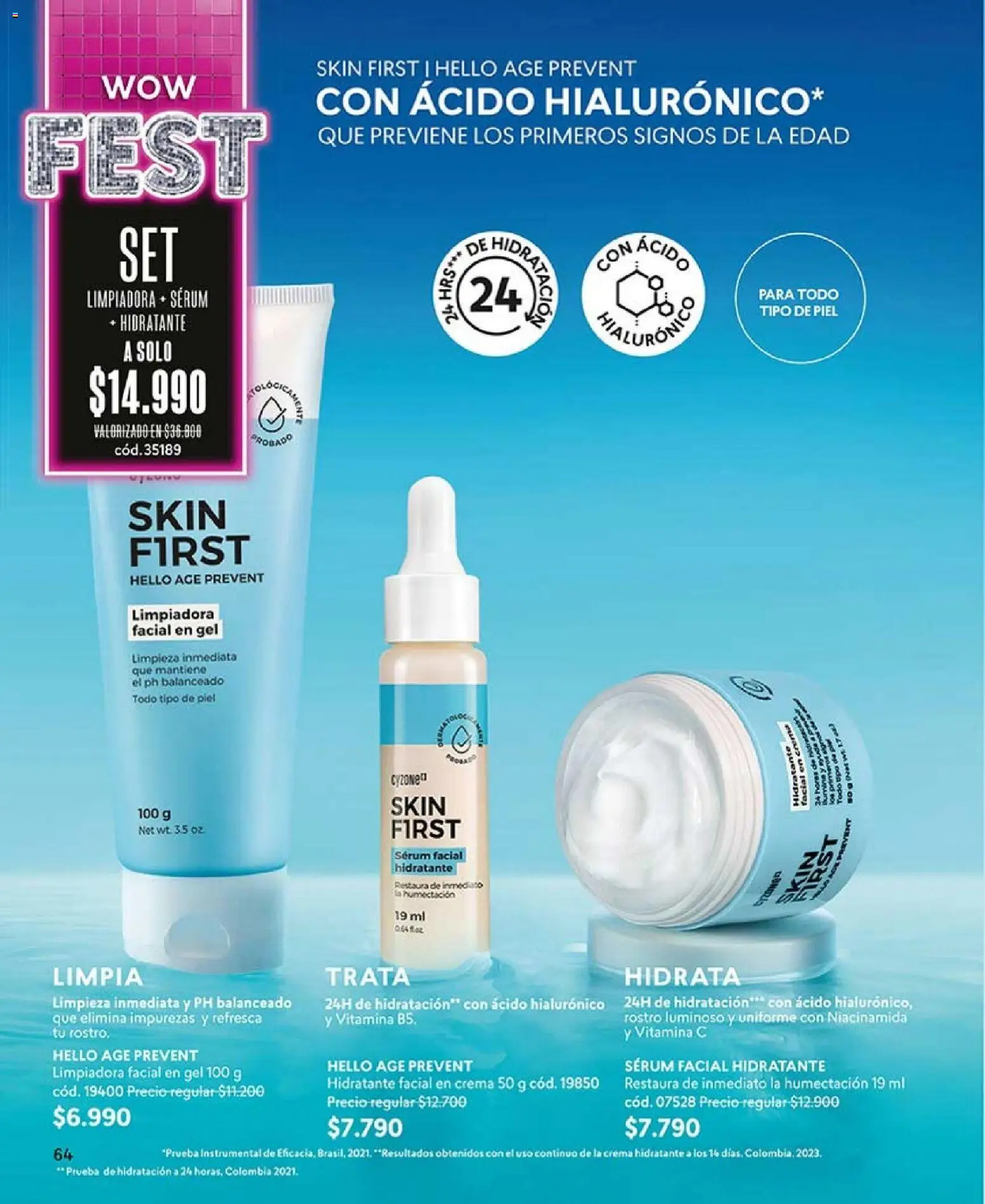 Catálogo CyZone Campaña 4 │ válido desde el 15.02.2026 | Página: 64 | Productos: Crema, Serum