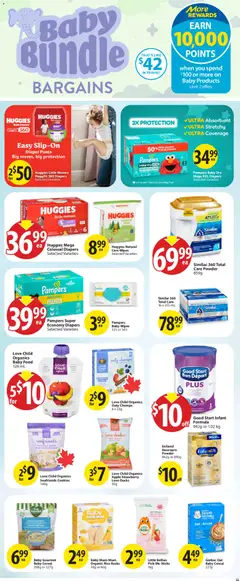 Preview of Save on foods weekly flyer / circulaire from shop Save on foods valid from 19.03.2026 | Page: 26 | Products: Cereals, Carrot, Milk, Pants
