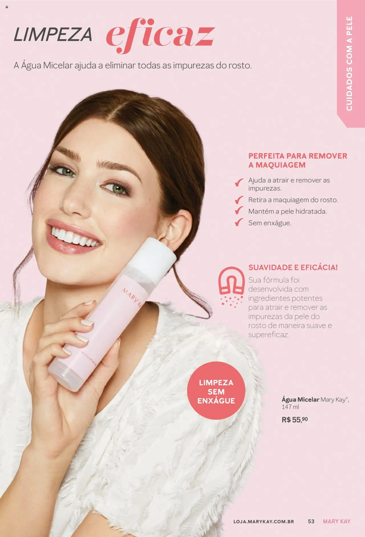 Mary Kay Folheto - válido de 01.07.2025 | Página: 53 | Produtos: Maquiagem, Água micelar