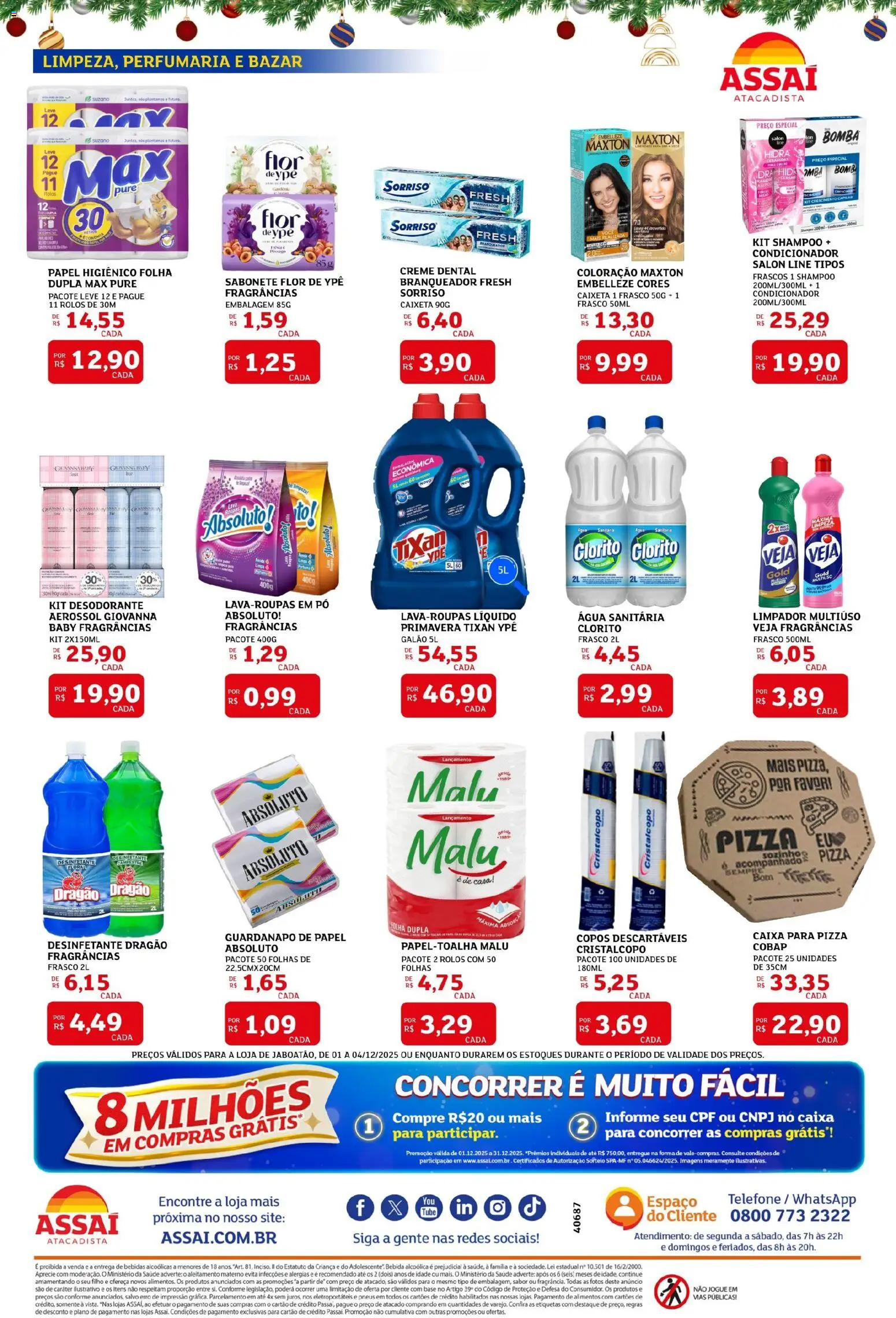 Assaí Atacadista Folheto - válido de 01.12.2025 | Página: 4