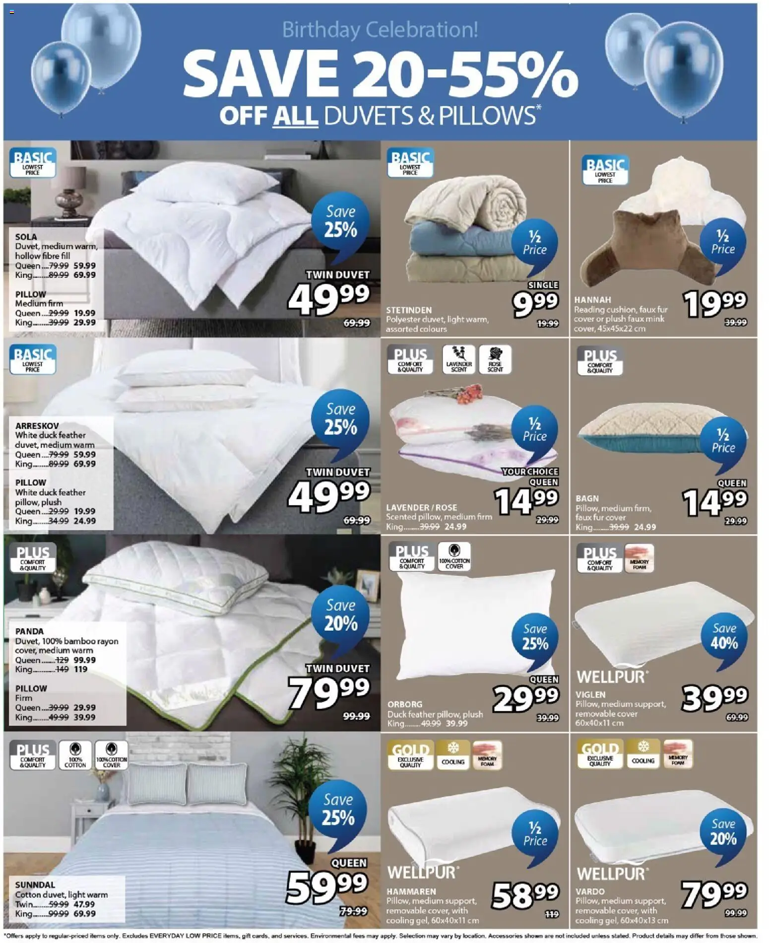 JYSK flyer valid from 09.04.2026 | Page: 20 | Products: Pillow