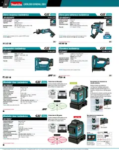 Vista previa de Makita - Catálogo, nuevo folleto de la tienda, válido en México a partir del 04.09.2025 | Página: 68